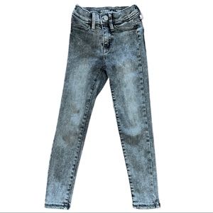 Old Navy girls denim, size 6, ballerina leggings, 360° stretch